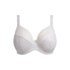 Elomi Lucie Stretch Plunge Bra in White - Cut Out