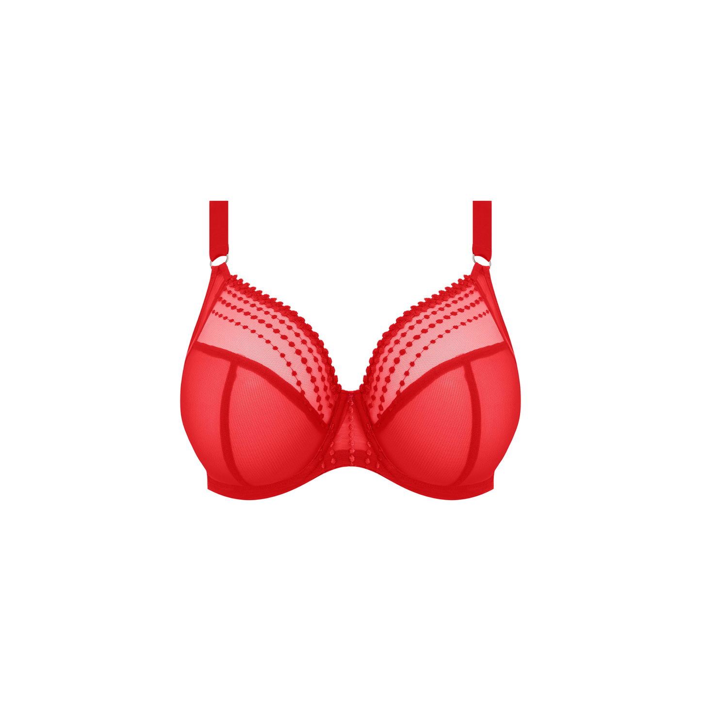 Elomi Matilda Underwire Plunge Bra - Haute Red