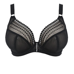 Elomi Matilda Plunge Bra in Black - Cut Out