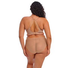 Elomi Matilda Plunge Bra in Cafe Au Lait - Racer Back