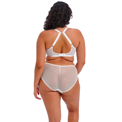 Elomi Matilda Plunge Bra in White - Racer Back