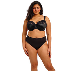 Molly Nursing Bra in Black - Front View