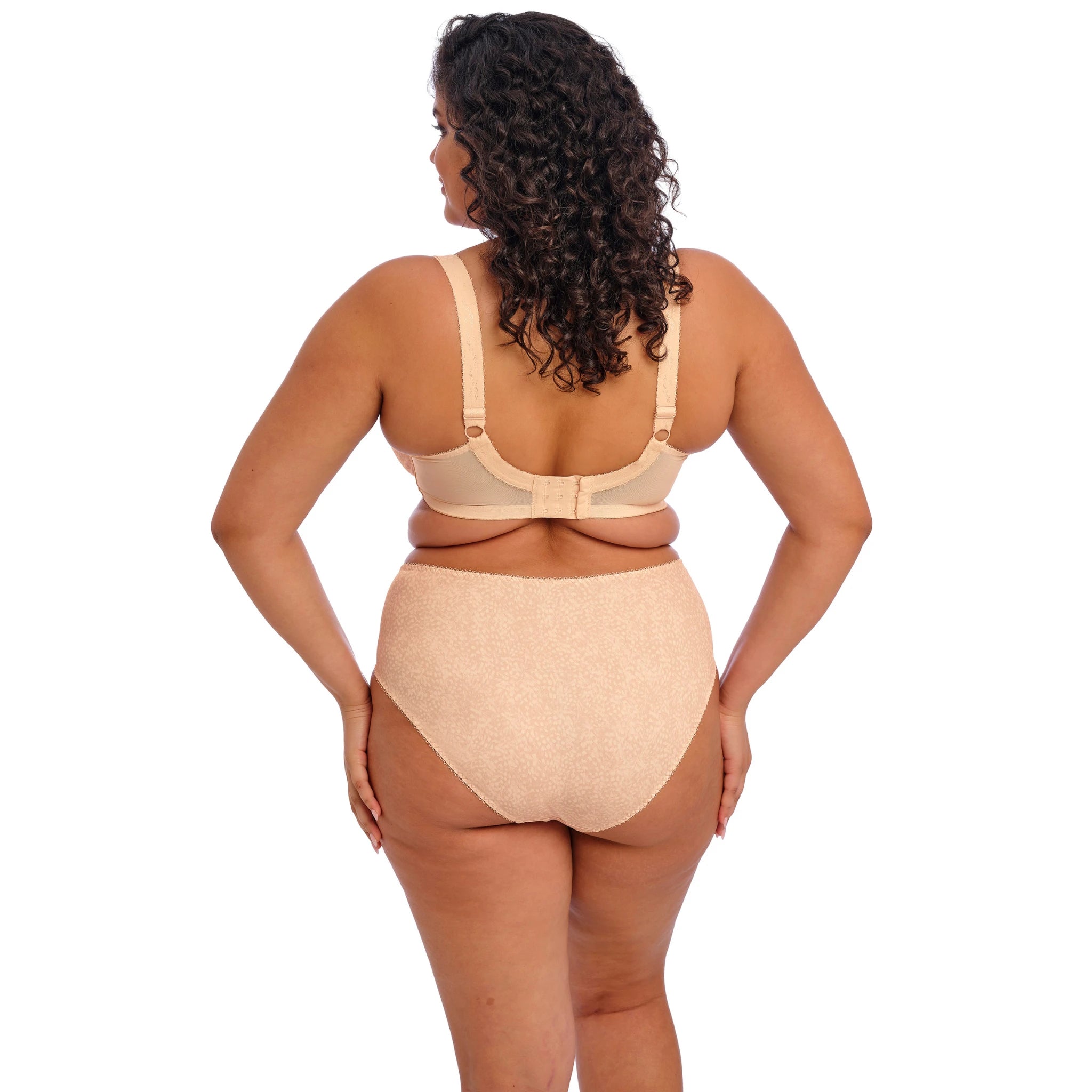 Elomi Morgan Stretch Banded Bra in Cameo Rose - Back View