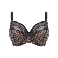 Elomi Morgan Stretch Banded Bra in Ebony - Cut Out