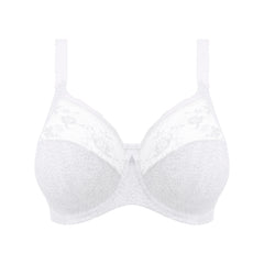 Elomi Morgan Stretch Banded Bra in White - Cut Out