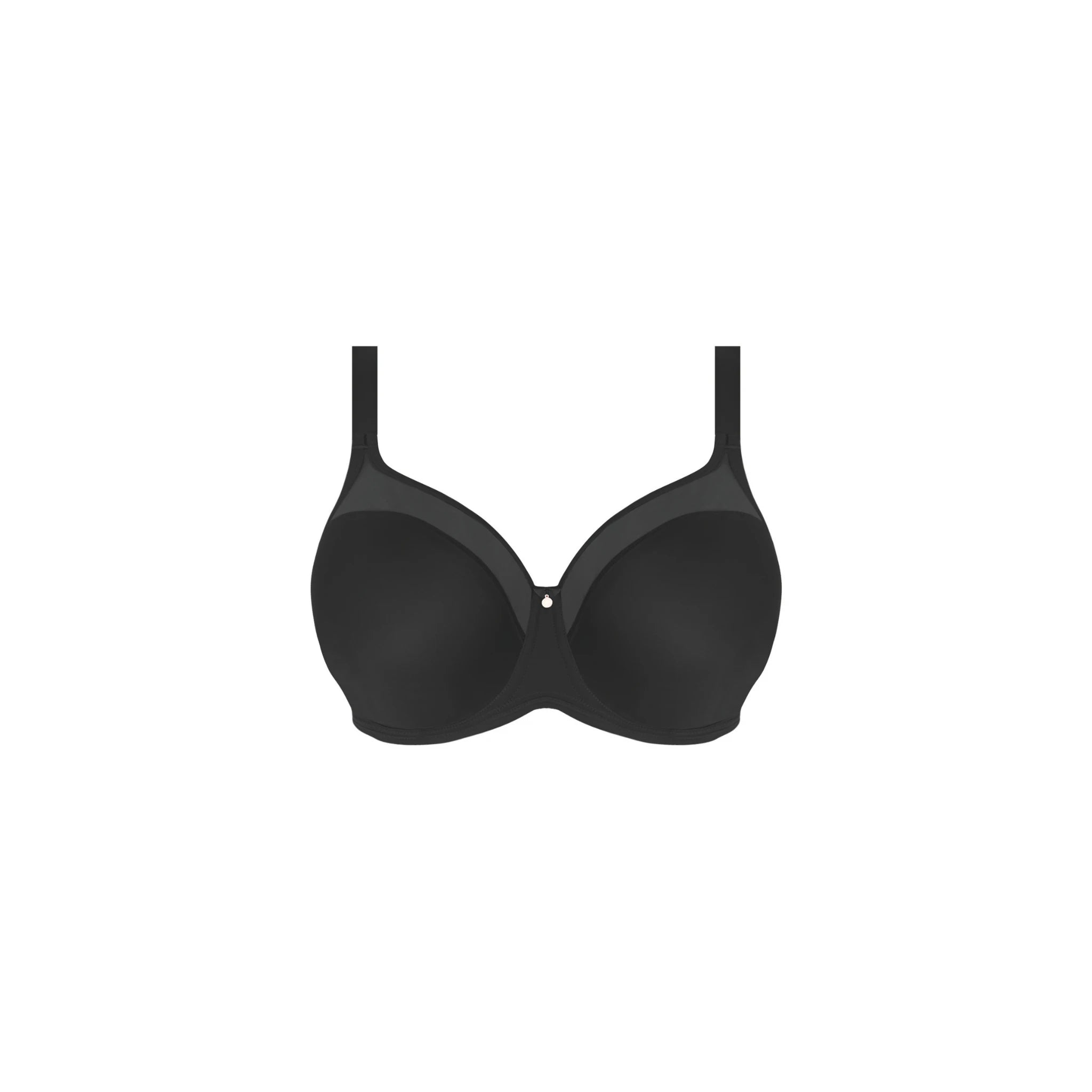 Elomi Smooth Moulded Bra in Black - Cut Out