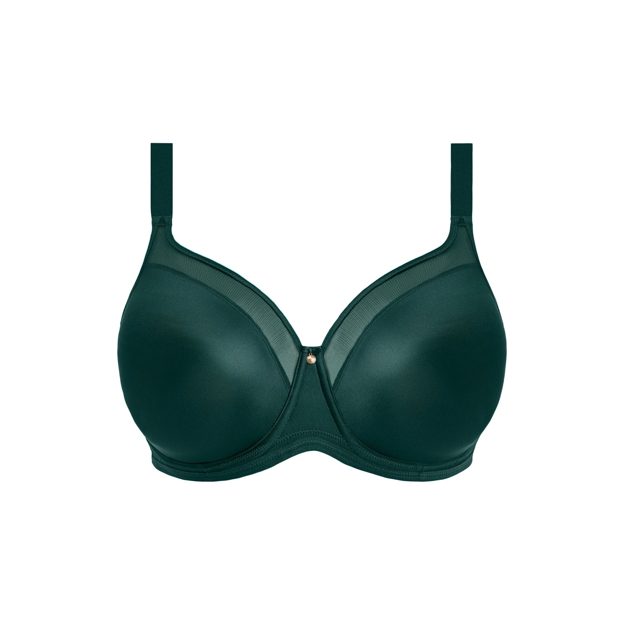 Elomi Smooth Moulded Bra in Deep Emerald - Cut Out