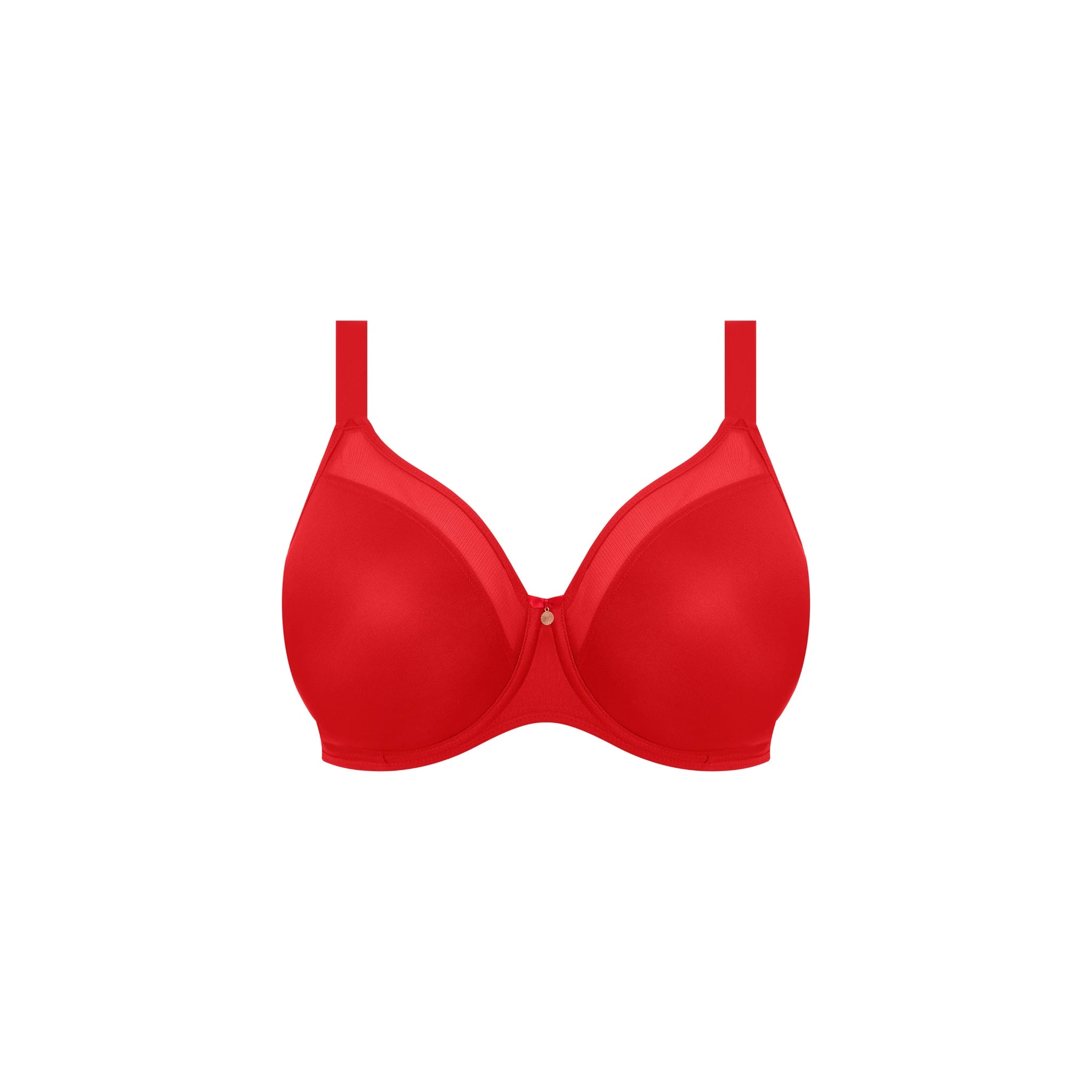 Elomi Smooth Moulded Bra in Haute Red - Cut Out