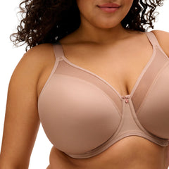 Elomi Smooth Moulded Bra in Sahara - Close Up