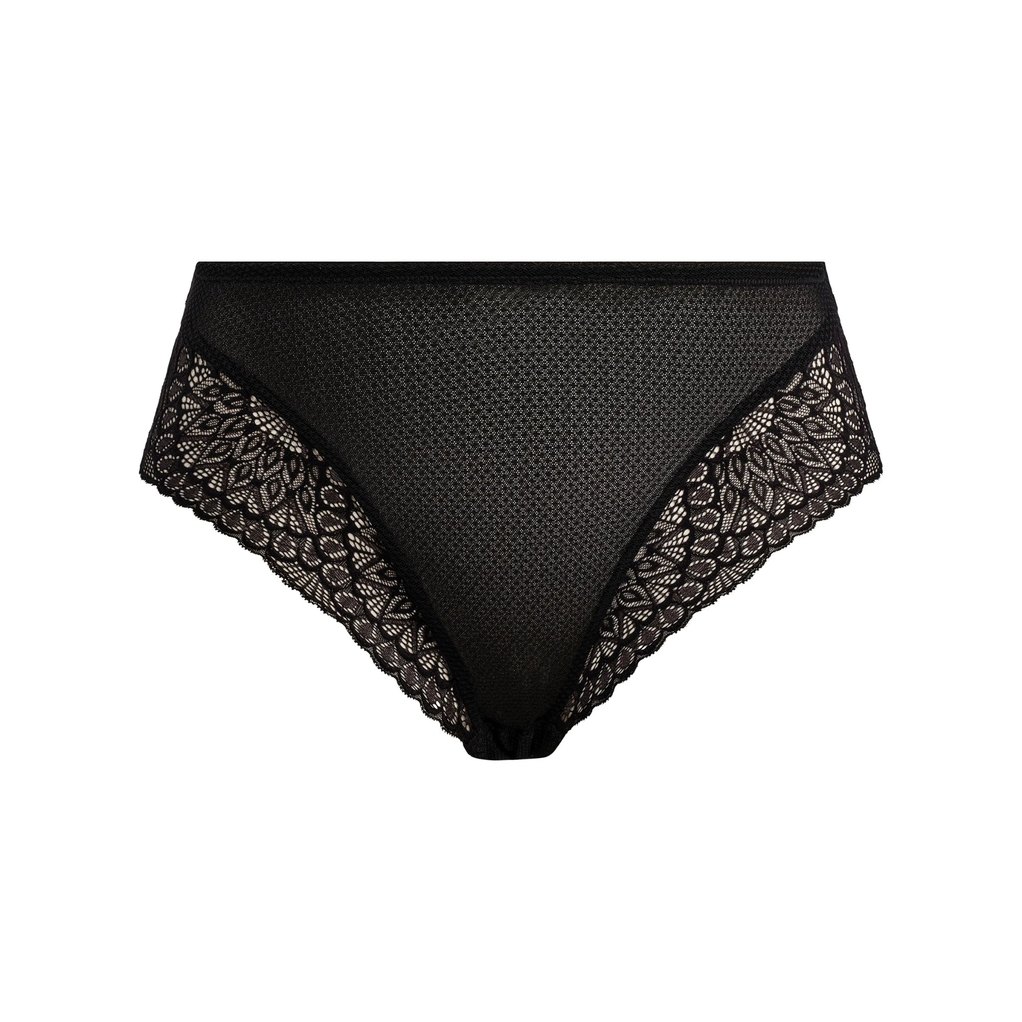 Elomi Tiernie Brief in Black - Cut Out