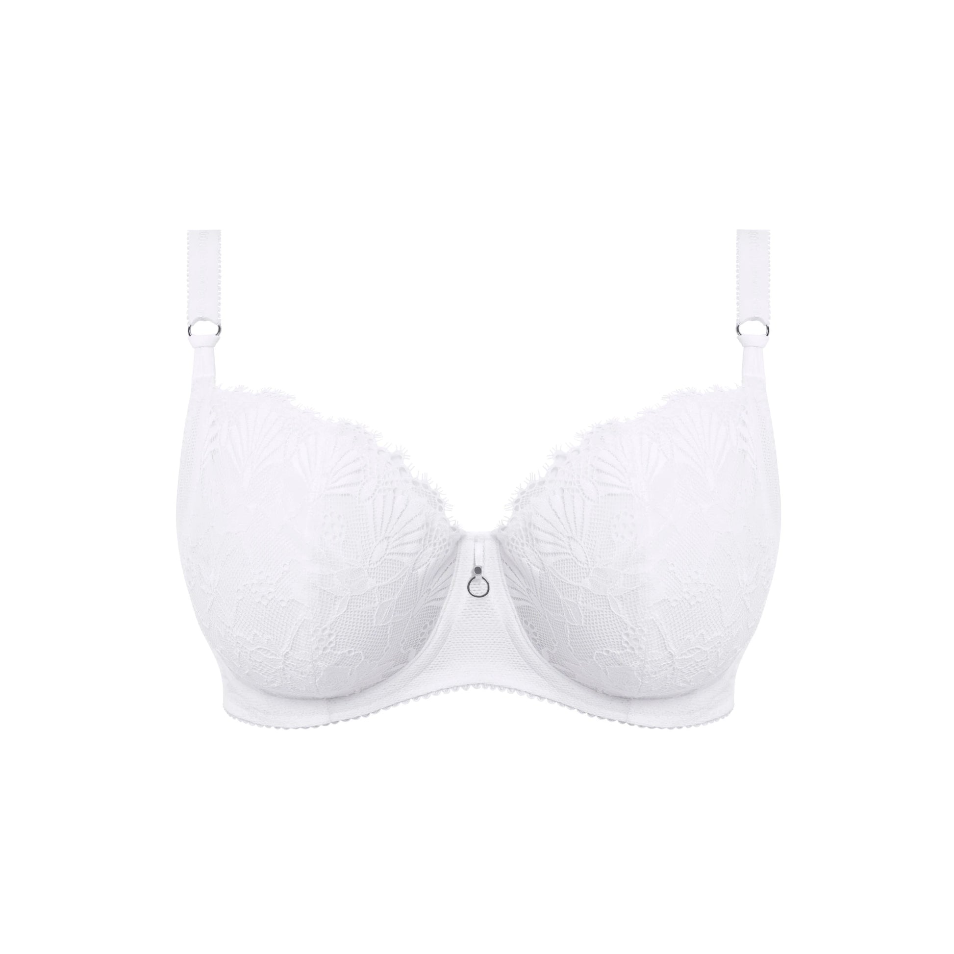 Freya Fascinate Balconette Bra in White - Cut Out