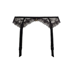Freya Fascinate Suspender in Black - Cut Out
