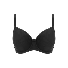 Freya Idol Moulded Balcony Bra in Black - Cut Out