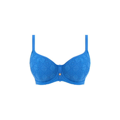 Freya Nomad Nights Underwire Sweetheart Bikini Top - Atlantic