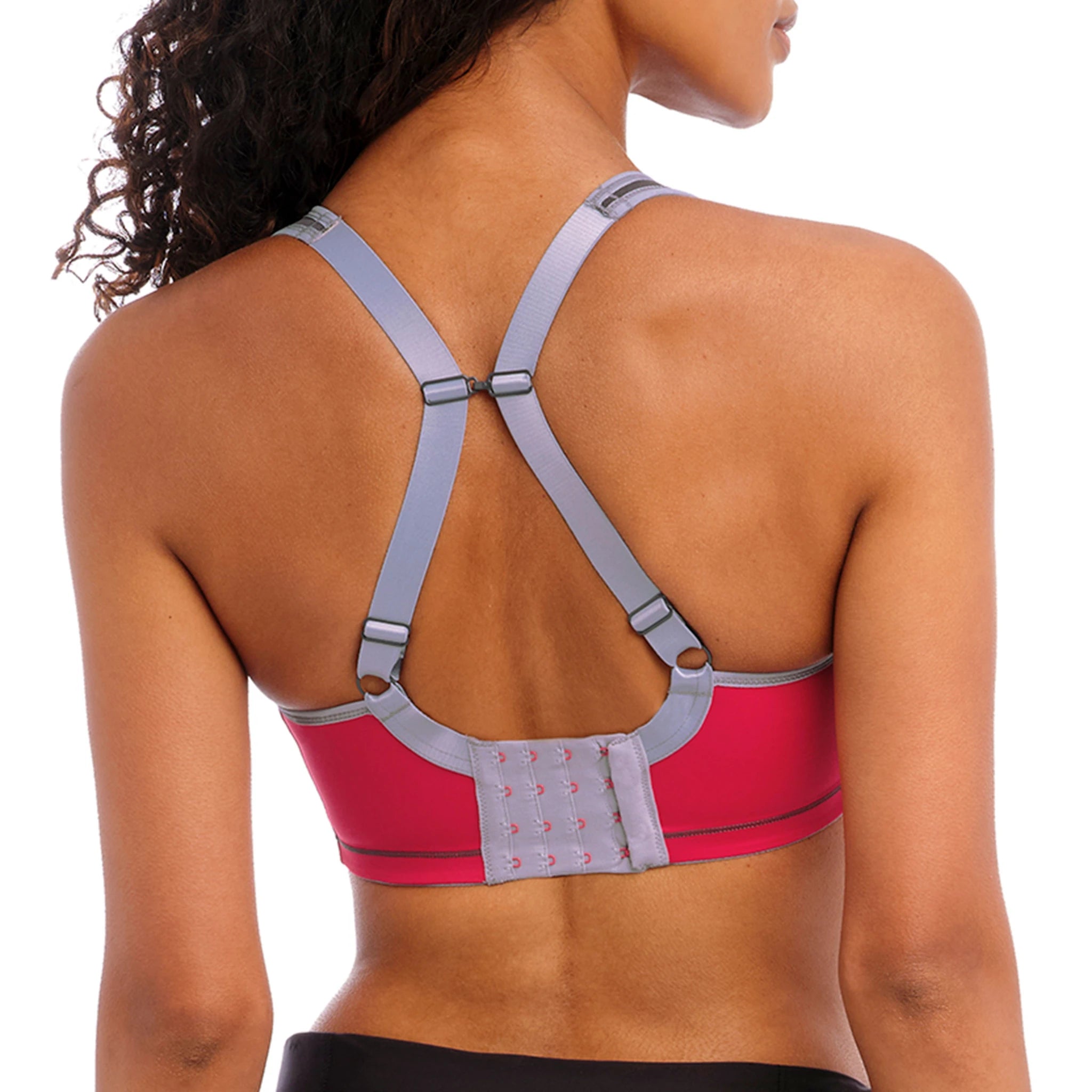 Freya Sonic Moulded Spacer Sports in Hot Crimson - Racer Back