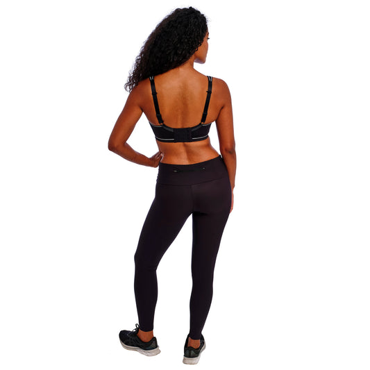 Freya Sonic Moulded Spacer Sports Bra in Storm - Back View