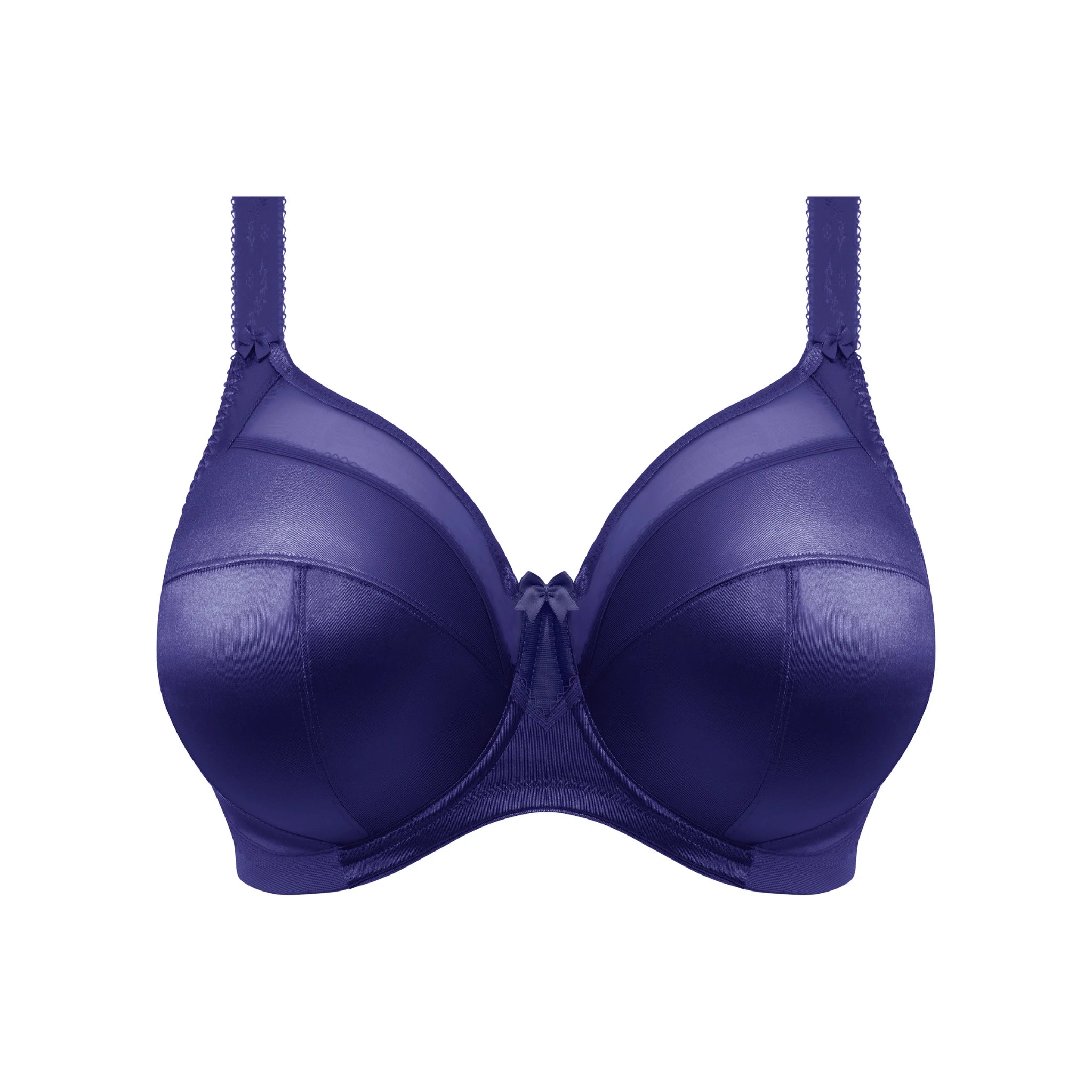 Goddess Keira Banded Bra in Ink - Cut Out