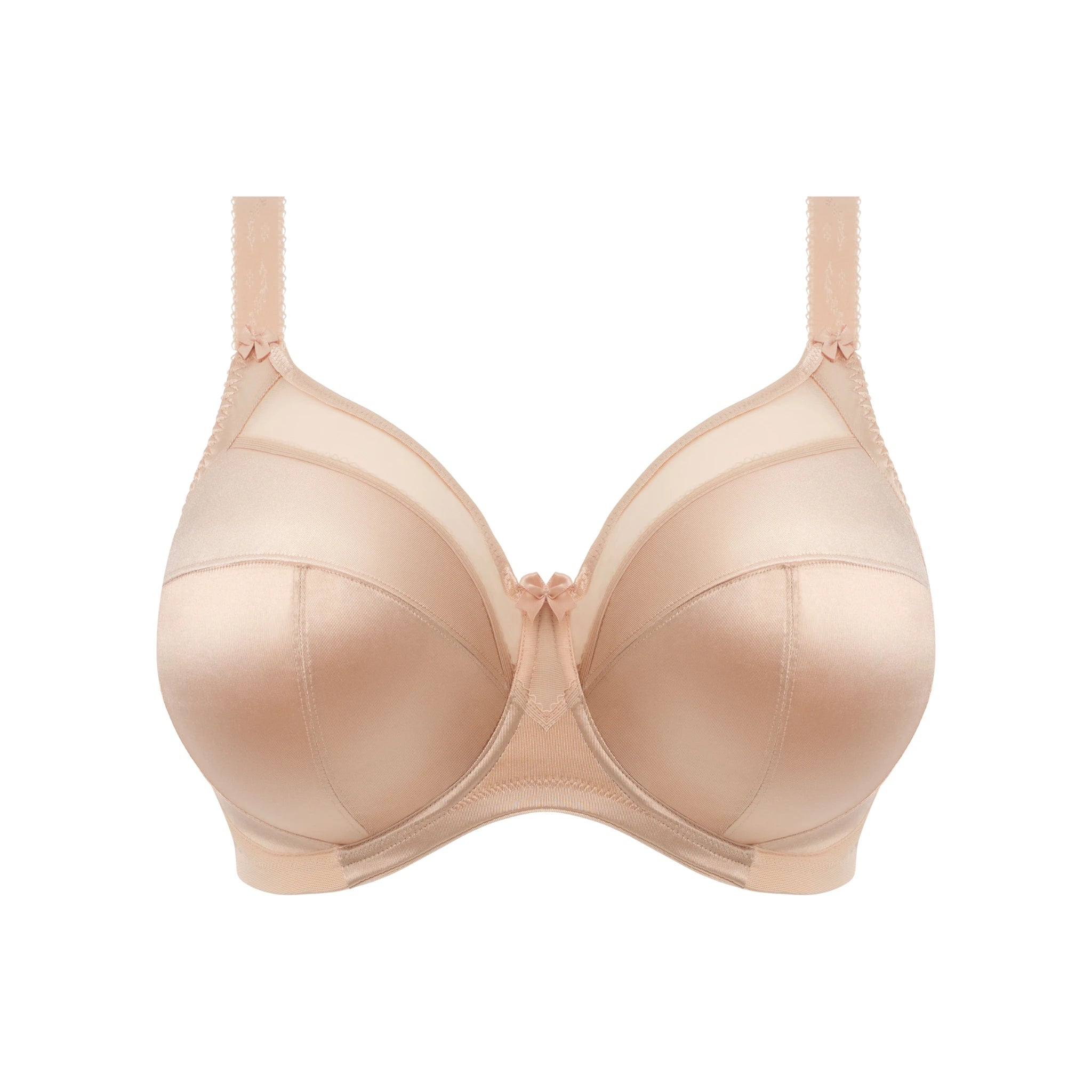 Goddess Keira Banded Bra in Nude - Cut Out
