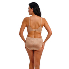 Wacoal Back Appeal Classic Underwire Bra in Praline - Back View
