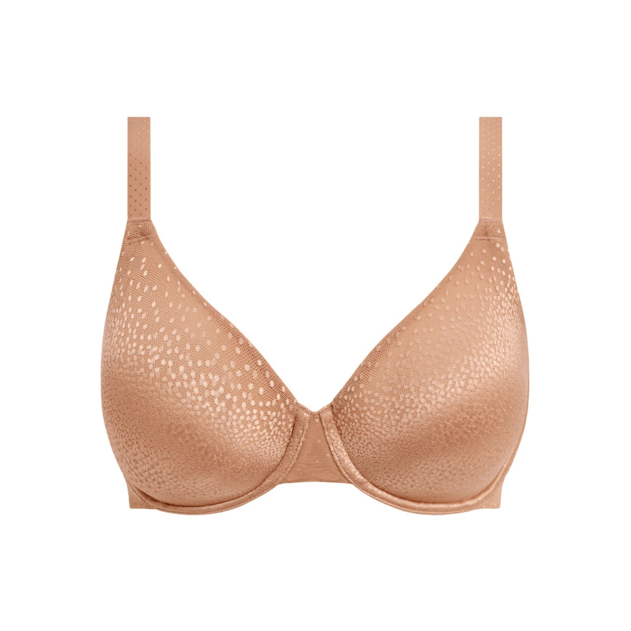 Wacoal Back Appeal Classic Underwire Bra in Praline - Cut Out