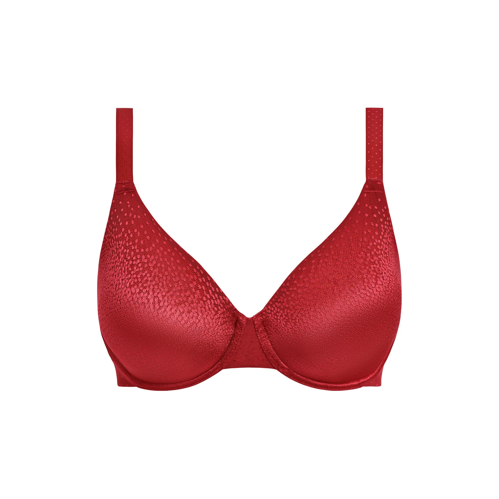 Wacoal BackA ppeal Classic Underwire Bra in Regina Red - Cut Out