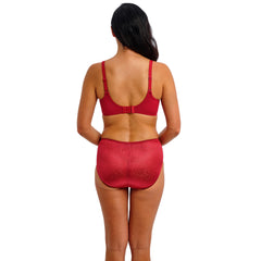 Wacoal BackA ppeal Classic Underwire Bra in Regina Red - Back View