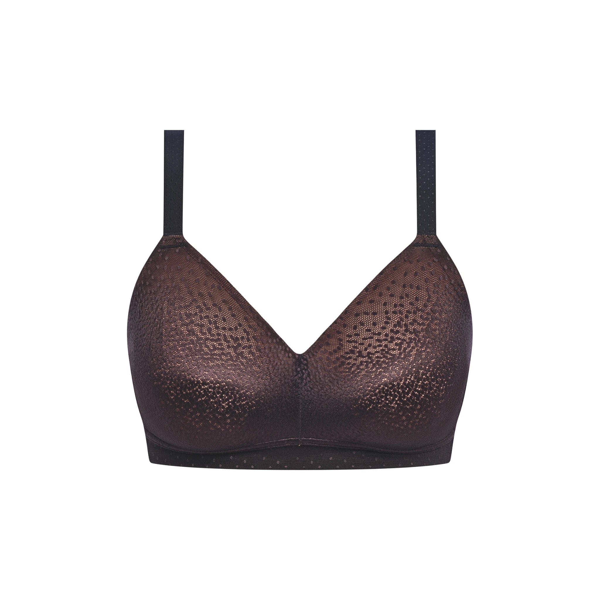 Wacoal Back Appeal Wire Free Bra in Black - Cut Out