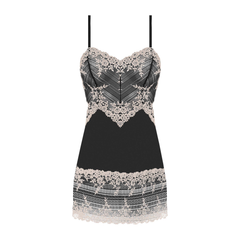 Wacoal Embrace Lace Chemise in Black - Cut Out