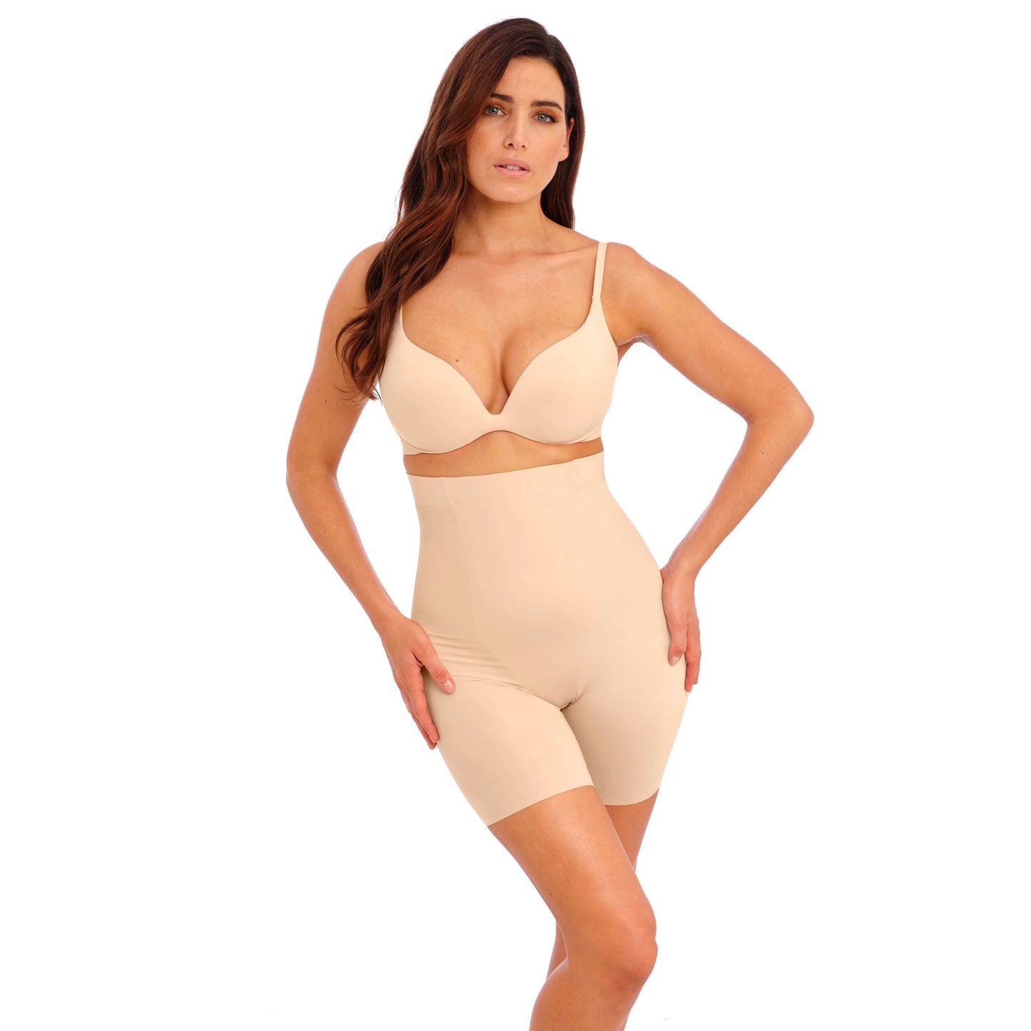 Wacoal Ines Secret High Waist Long Leg Shaper - Frappe