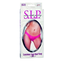 Picture of SLP Sexy Little Panty Crotchless Cage Back Panty