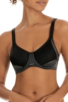 Womens Dorina Outrun high impact push-up sports bra in grey – Sale Lab UK